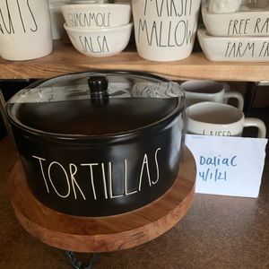 Rae Dunn tortillas RESERVED